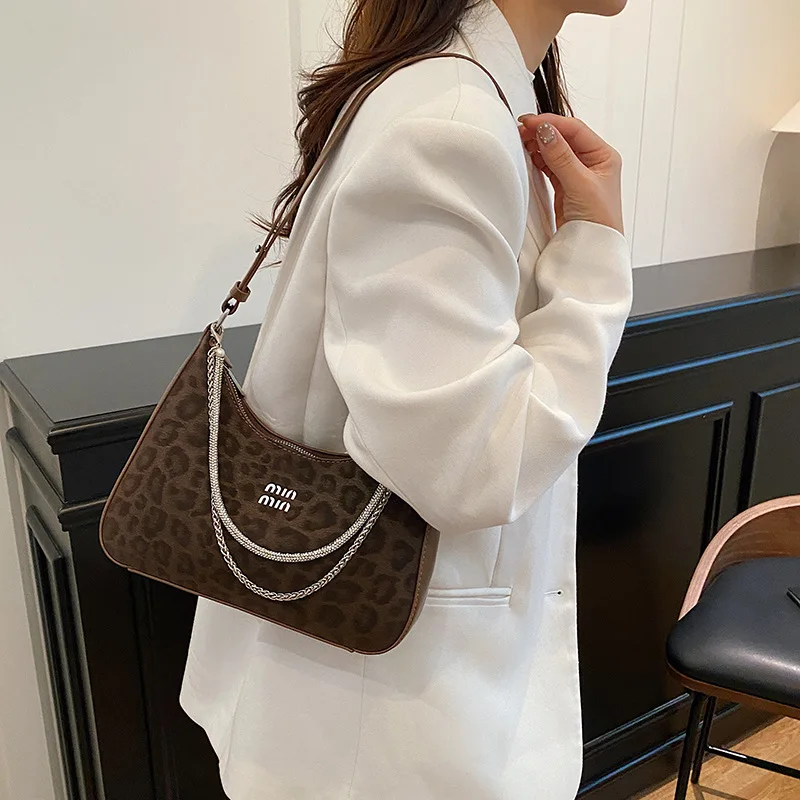 

2025 SS Chain-Strap Underarm Bag, Multi-Way Convertible Shoulder & Crossbody Purse for Women, Chic Day to Night Tote