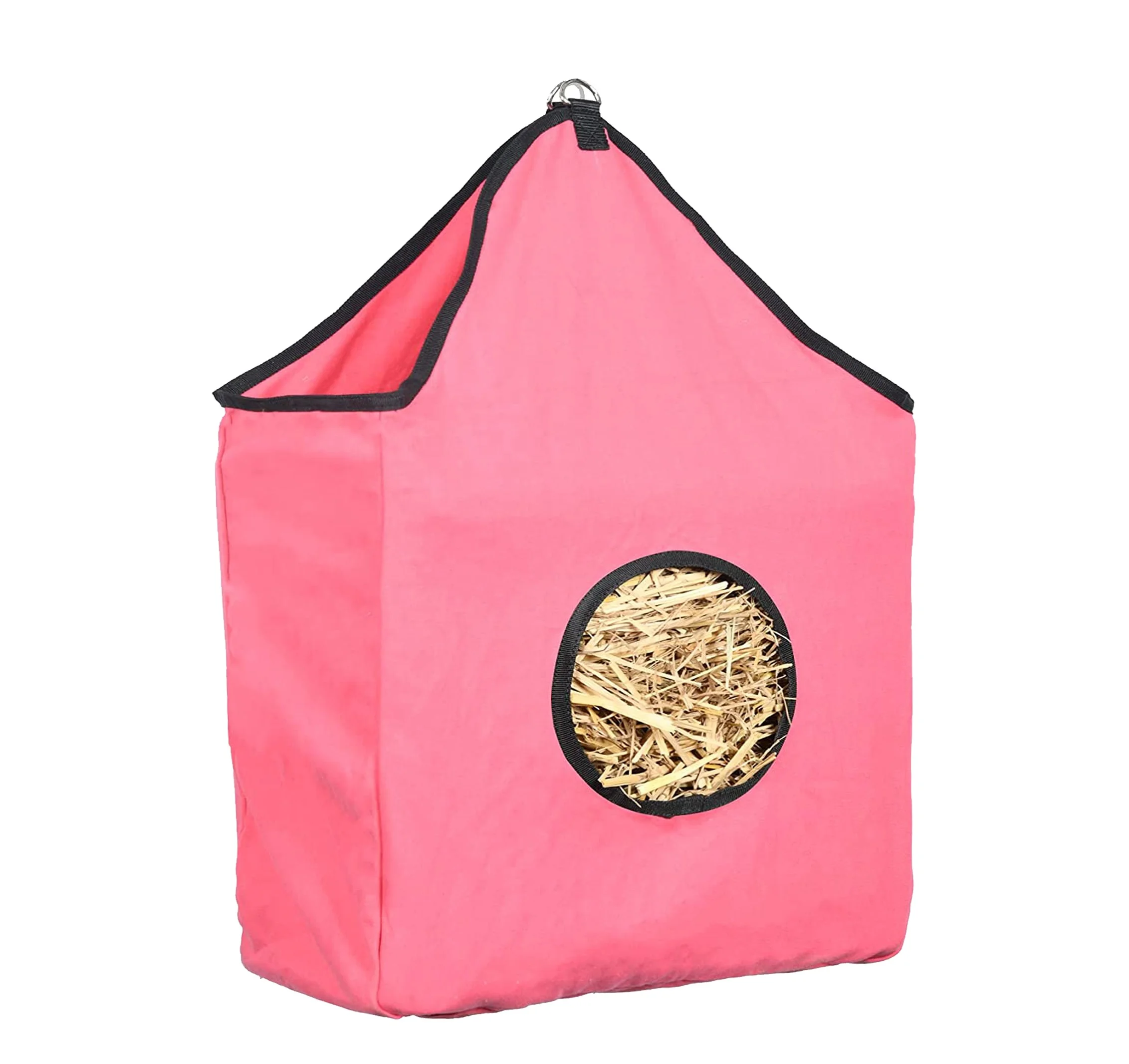 حقيبة شبكية من القش ذات تغذية بطيئة معدات تغذية وتخزين الحصان #4