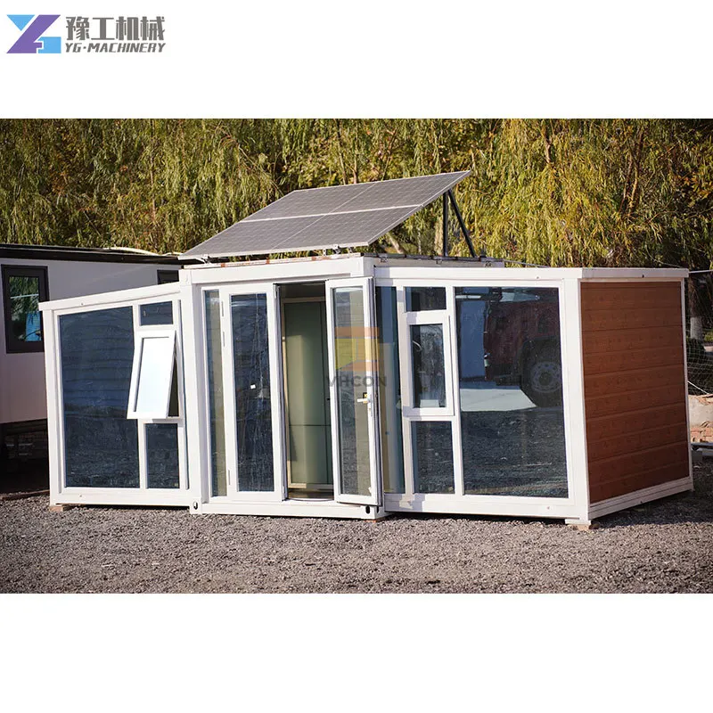 20ft Extendable Container House Steel Tiny House Australia Standard Modern Durable Expandable Container House Villa Wholesale