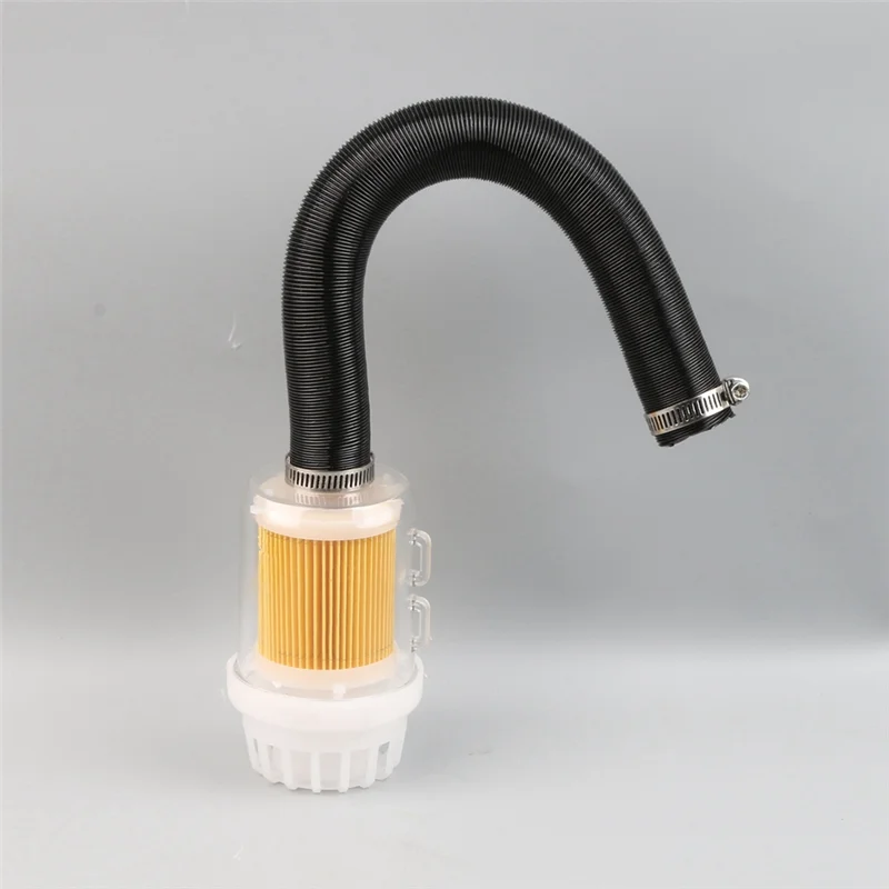 Classy-Air Heater Duct Pipe Parking Heater Yellow Air Intake Filter Silencer For Webasto Dometic Eberspacher