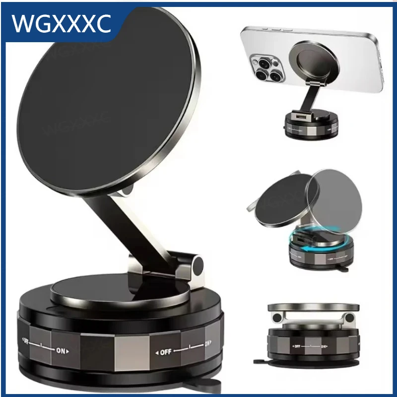 

360 ° Вращающийся многофункциональный складной автомобильный держатель для телефона с магнитным креплением MagSafe, подходит для Huawei и Samsung