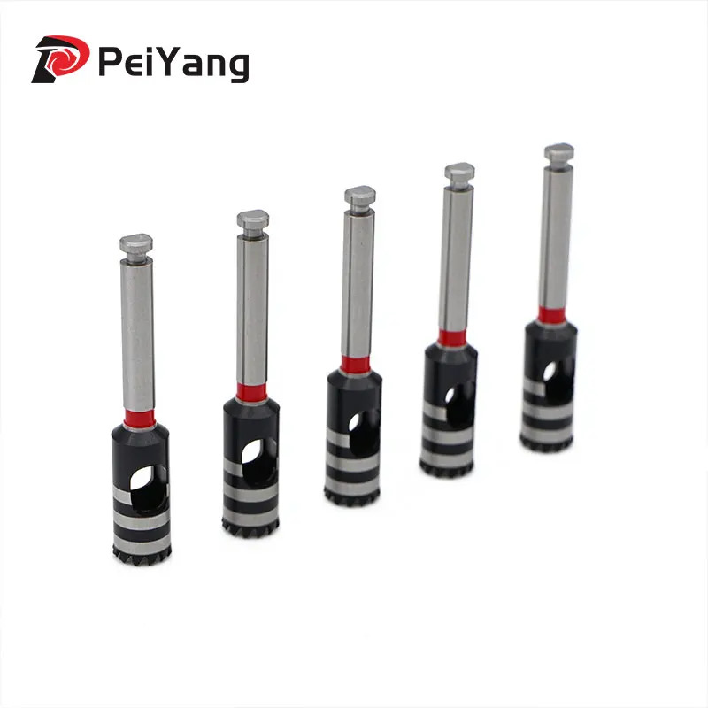 1pcsDental Trephine Drill Bur Tissue Punch Bone Saw Disk Dental Bone Harvest Drill Dental Countersunk Drill Abutment Bone Remove