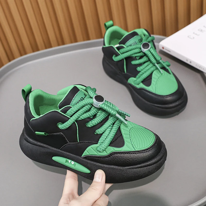 New 2024 Size 32-40 Baby Toddler Shoes for Boys Girls Breathable Mesh Kids Casual Sneakers Non-slip Children Sport Shoes