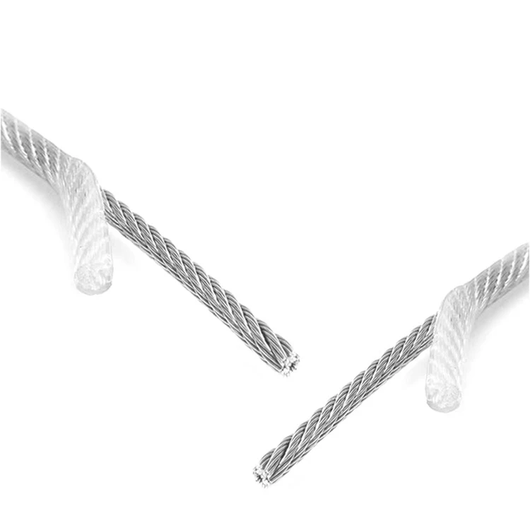 Hot Sale Ss 316 Marine Rope 3Mm 20Mm 22Mm 24Mm 1X19 7X7 7X19 6X19 6X26 19X7 Stainless Steel Wire Rope