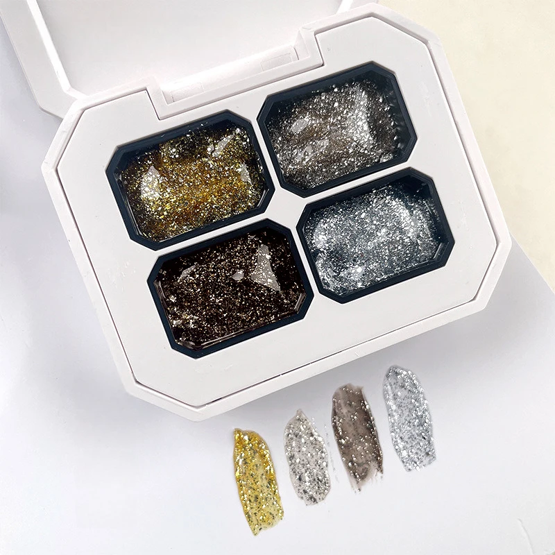 4Colors Pat Painting Gel Nail Polish Popular Color Black Semi-Solid Nail Gel Soak Off UV Gel Nail Supplies﻿﻿﻿﻿﻿﻿﻿﻿﻿﻿﻿﻿﻿﻿﻿﻿﻿﻿﻿﻿ view 2