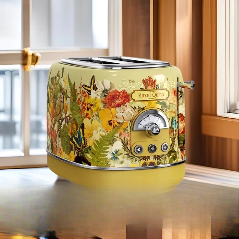 Retro toaster new home multi-function baking automatic double-sided toasting sandwich toaster