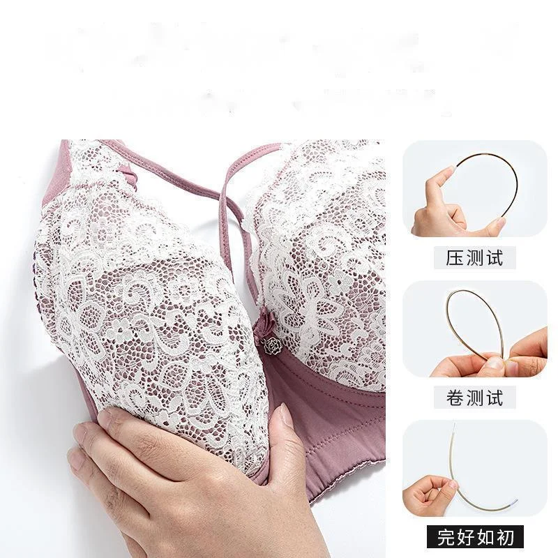 Large Size B C D E F G H I J Bra Size 36 38 Underwear For Women Sexy Back Gathered Up Adjustable Brasier Mujer Brassiere Femme