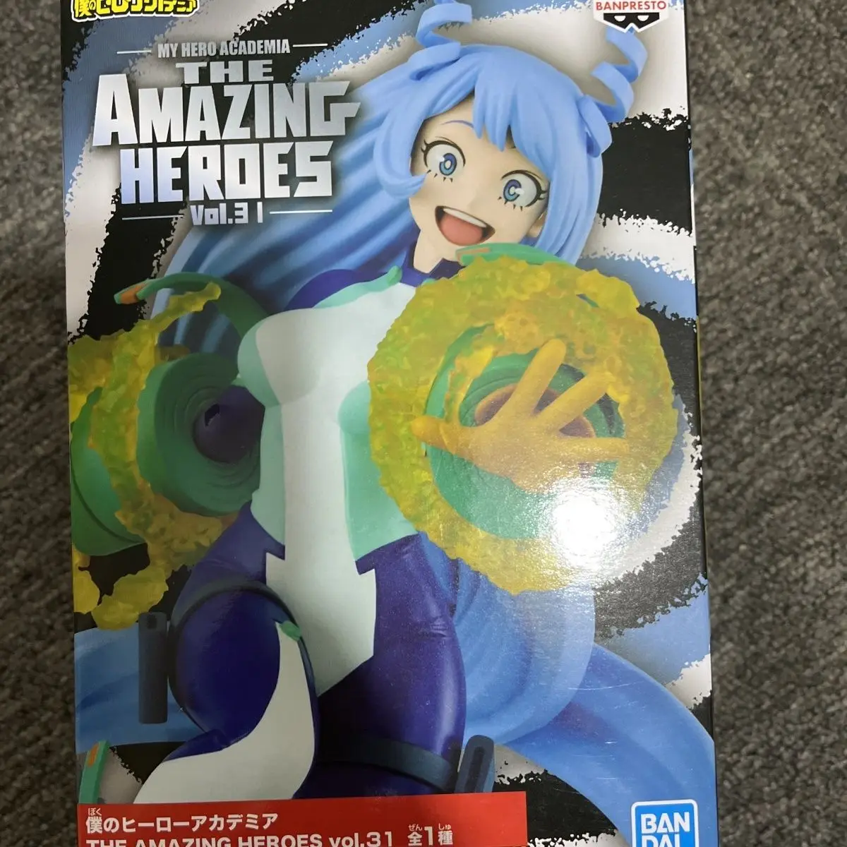 Bandai BANPRESTO Action Anime My Hero Academia Hado Nejire the Amazing Hero.31 Figure Model Toys for Kids Adult Decoration Gift