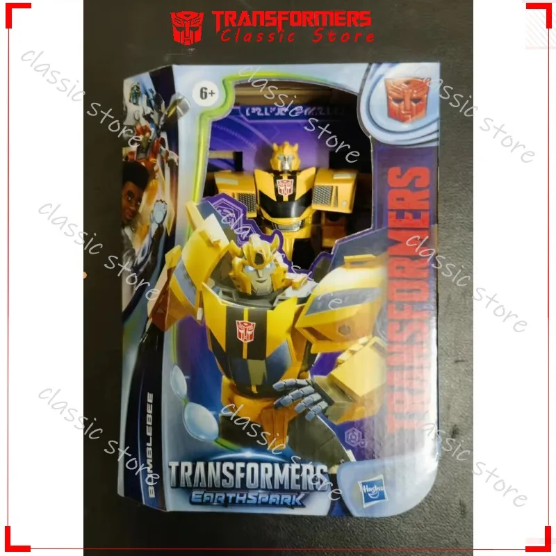 Figurines d'Action de TransDevices EarthSpark, Jouets de Luxe de Classe, Bumblebee, Cybertron, Autobots, Cadeaux de Collection, en Stock