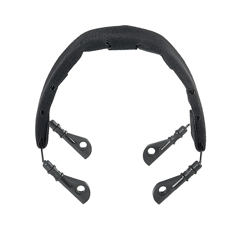 EARMOR Tactical Shooting cuffie fascia per capelli staffa per cerchio compatibile M32/M32H/M31H accessori per adattatore per cuffie con sospensione