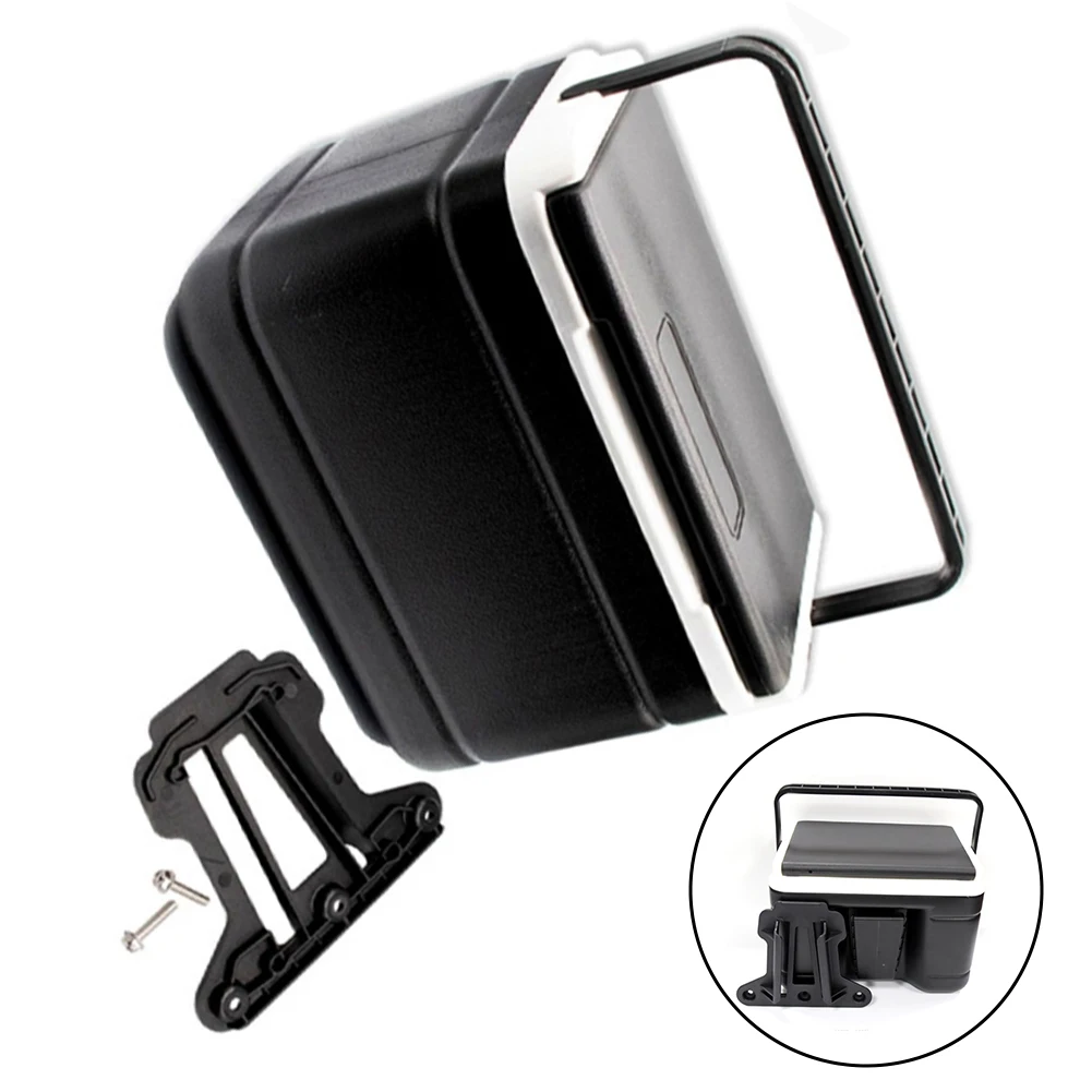 For ClubCar Precedent Golf Cart Ice Cooler with Bracket Fits TEMPO Onward 2-Seater Models Lightweight ABS Insulated Cooler