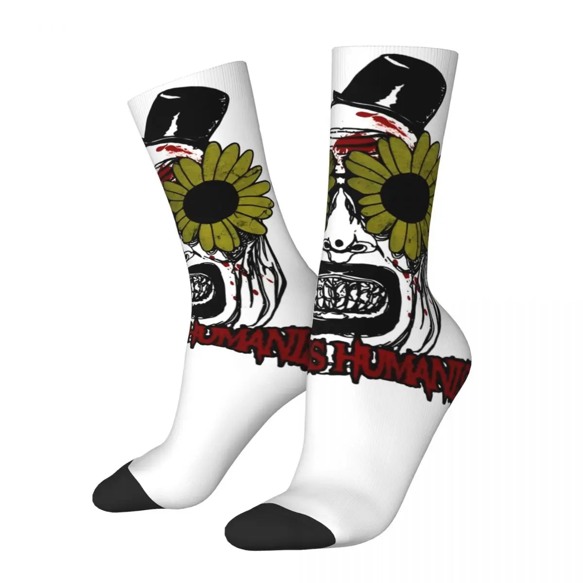 Chaussettes Tournesol Hoe Terrifier The Clown pour Hommes et Femmes, Marchandise, Mignonnes, sulf, Absorbantes, Sueur, Toutes Saisons