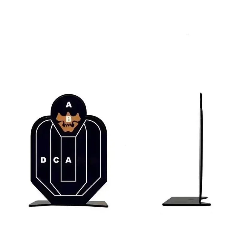 3 Pcs Stainless Steel Target Steel Small Steel People Target Metal Target lloy Practice Target Shooting Target