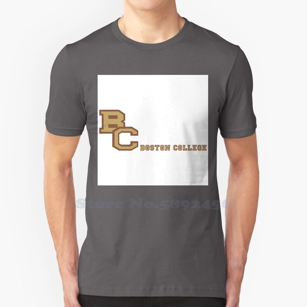 

Boston College Eagles Unisex Clothing Streetwear Printed Brand Logo T-shirt Graphic Tee
