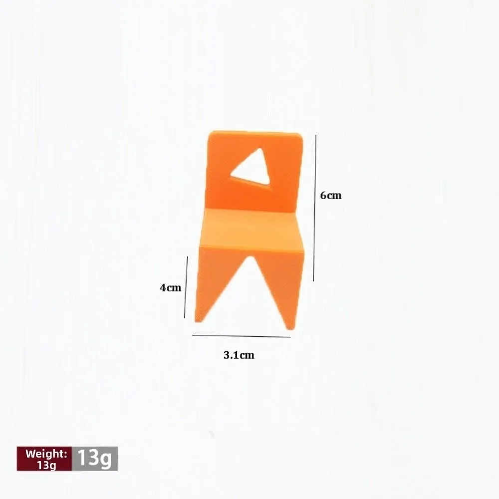 طاولات طعام صغيرة لبيت الدمى 1/12 أثاث مصغر ملون من البلاستيك كراسي طاولة طعام ملحقات نموذج