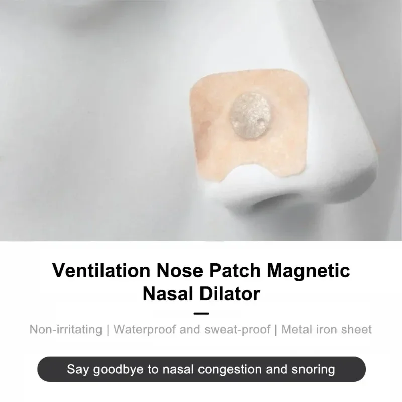 Nasal Dilator Strips Refill Pack, Gentle Strong Breath Right Nose Vents, Snoring Relief & Nasal Congestion, Skin-Safe Adhesive