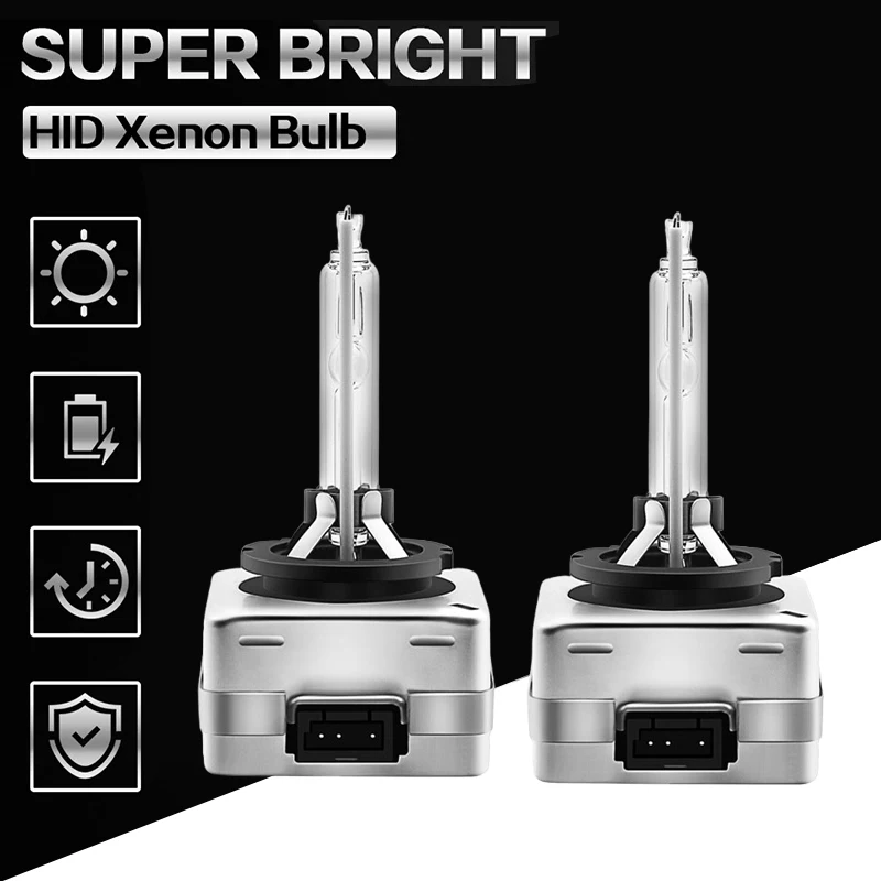 

2 шт. SUKIOTO Super Bright D1S 66140 6000K HID ксеноновая лампа 35 Вт D3S 66340 4300K 8000K D1R D3R 55 Вт HID авто ксеноновая лампа для фар
