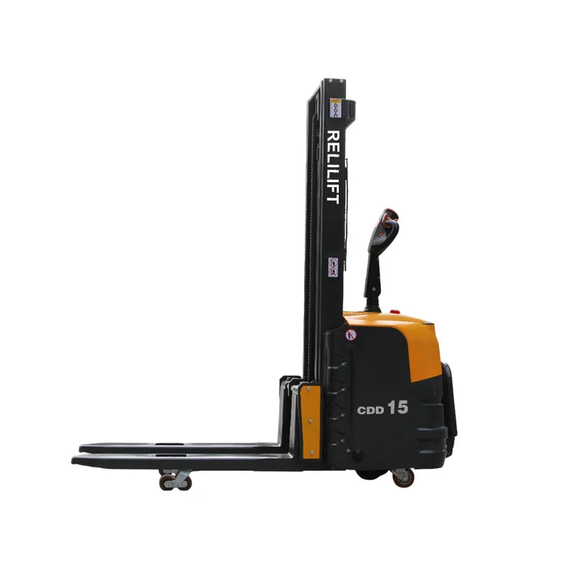YG Customized Compact 48V Heavy Duty Electric Stacker With CE Certification For Warehouse Logistics And Rough Terrain 1.5 Ton Ca