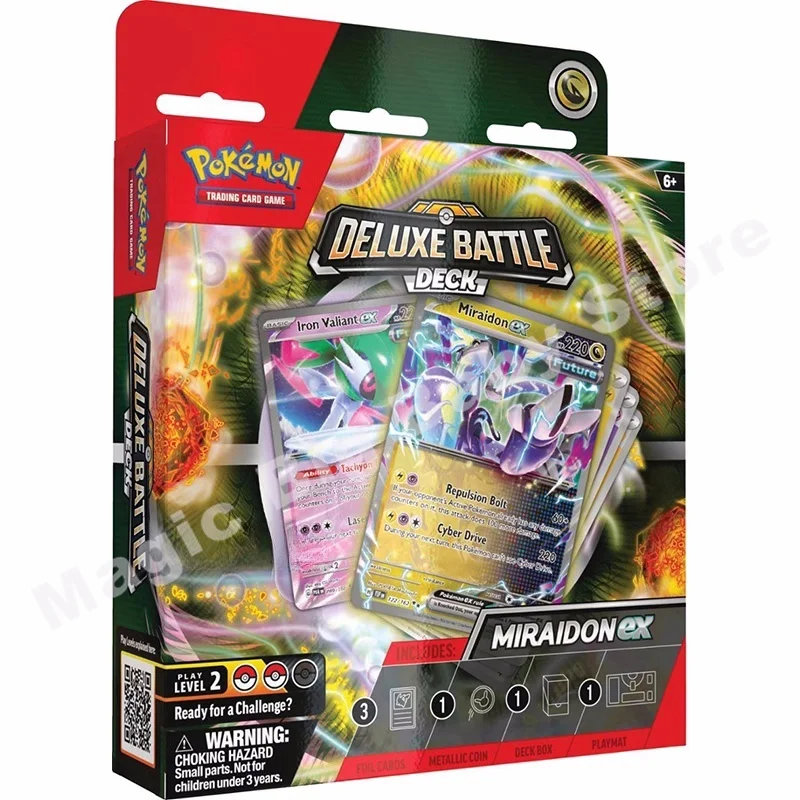 Original Genuine Pokemon Trading PTCG Card US Version English Luton Millerton Pre-group Coin Battle Deck Starter Bag Child Gift