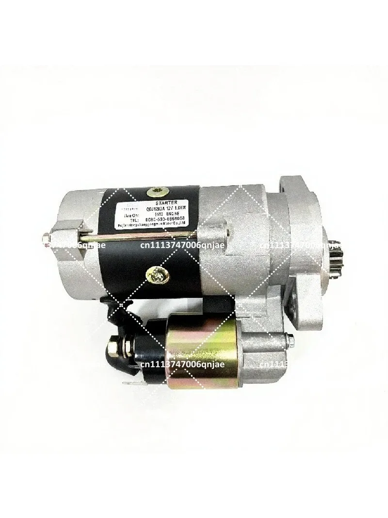 12V 1.6KW Starter Motor 9 Teeth for EV80 Twin Cylinder Diesel Generator Engine