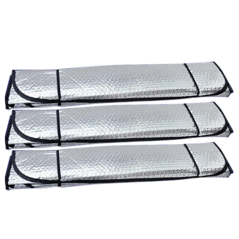 

Portable Car Sun Visor Reflector Foldable Car Front Windshield Breathable UV Resistant Sunscreen and Cooling Foldable