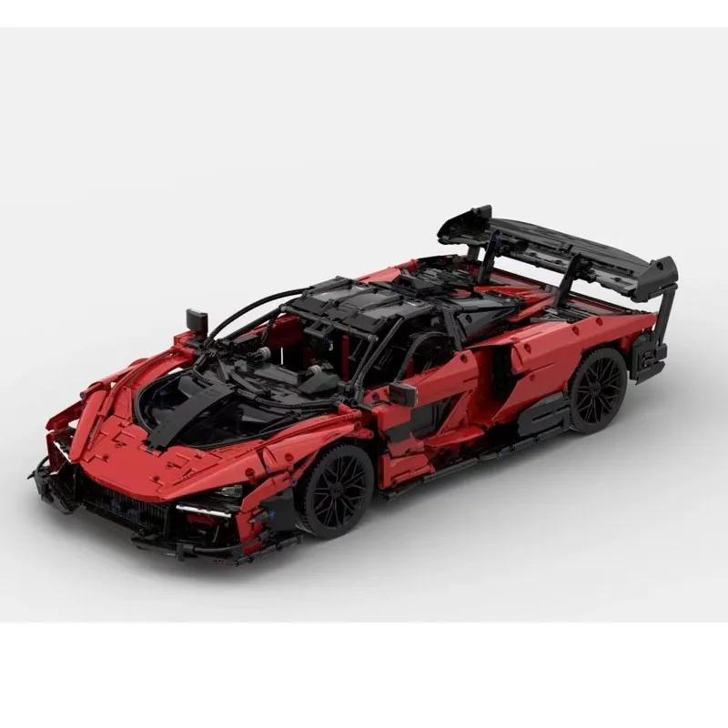 Building Block MOC - Sports Car Racing Car Construction Splicing Model Ornaments 3815PCS Children's Birthday Gifts Christmas Toy