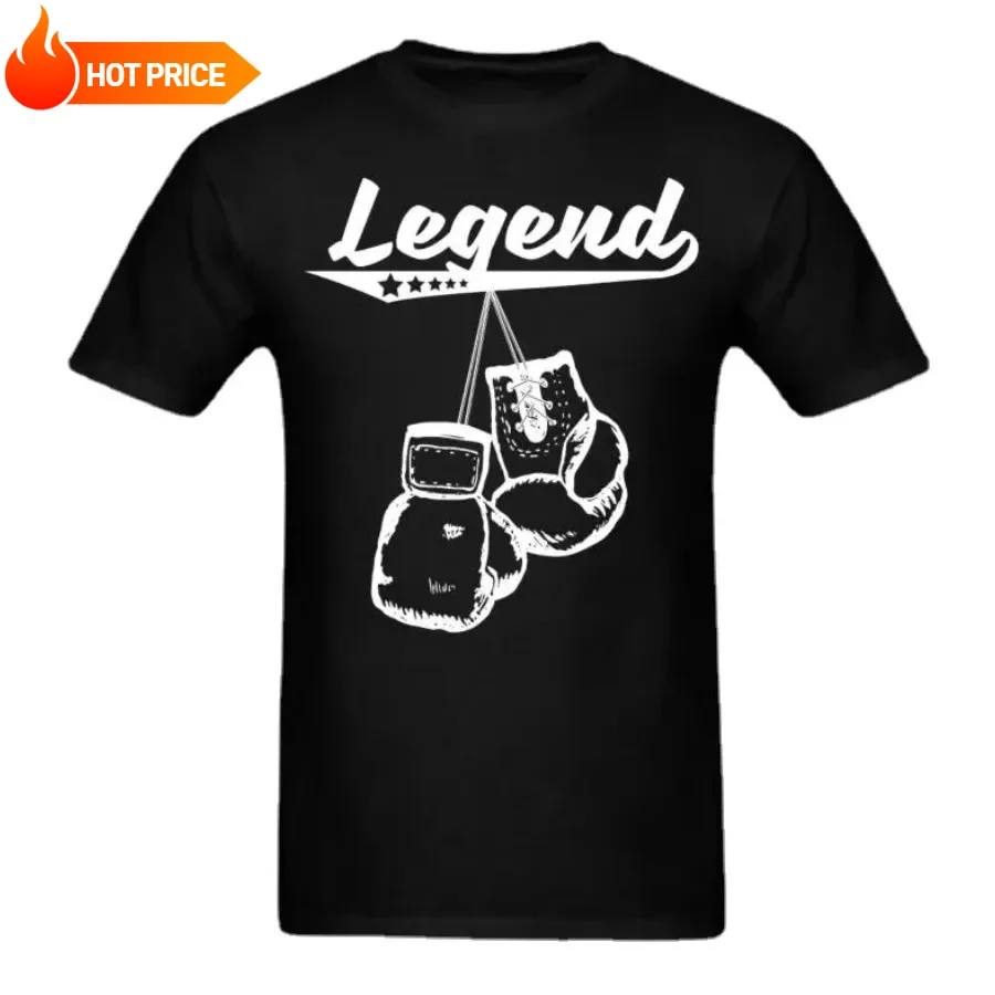 

Boxing Legend Boxing T-Shirt 100% Cotton O-Neck Short Sleeve Summer Casual Mens T-shirt Streetwear