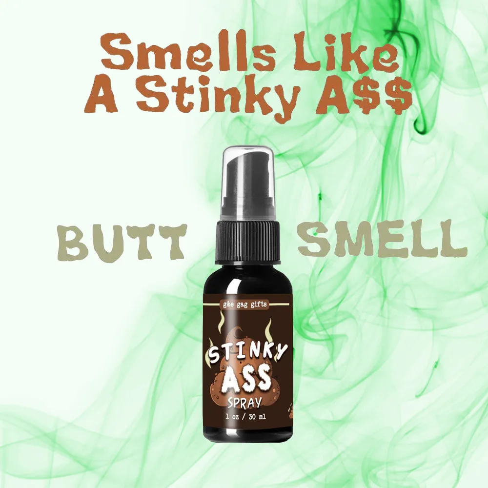 30ML Novelties Liquid Fart Gag Prank Joke Spray Can Stink Bomb Smelly Stinky Gas