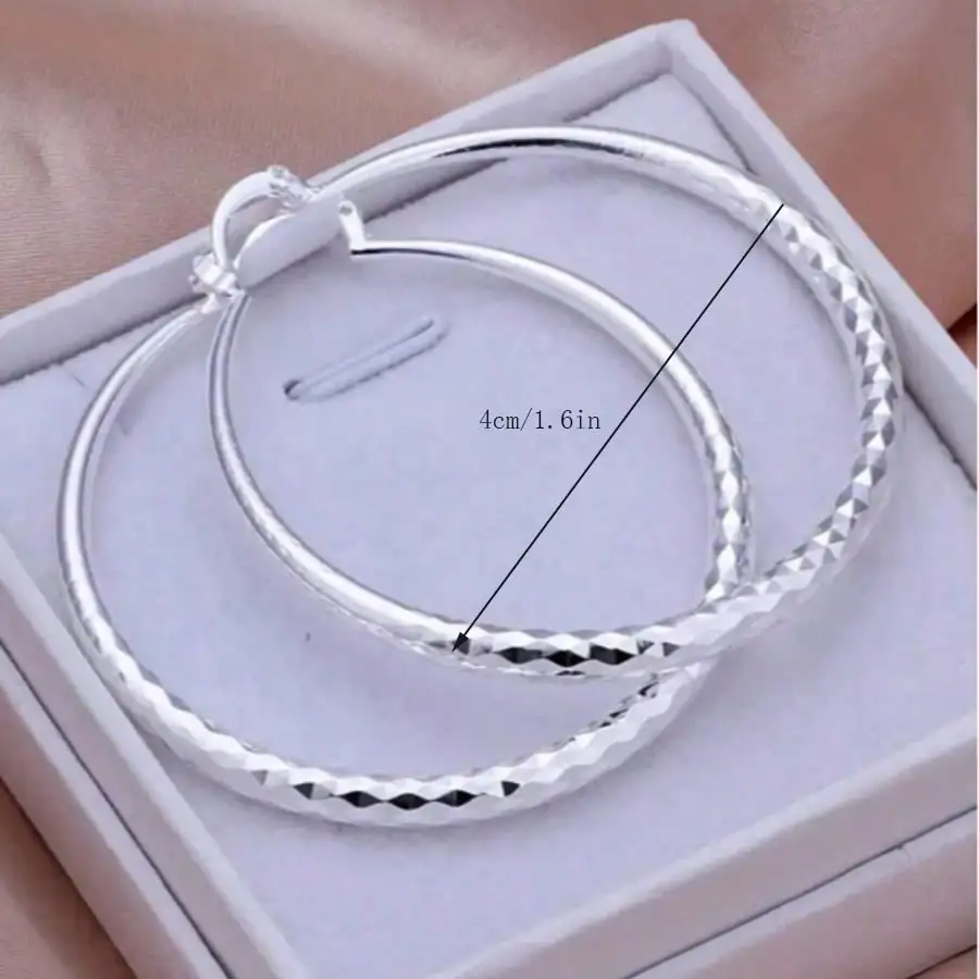 Thumbnail 4 - #42 Trending Silver Earrings Right Now