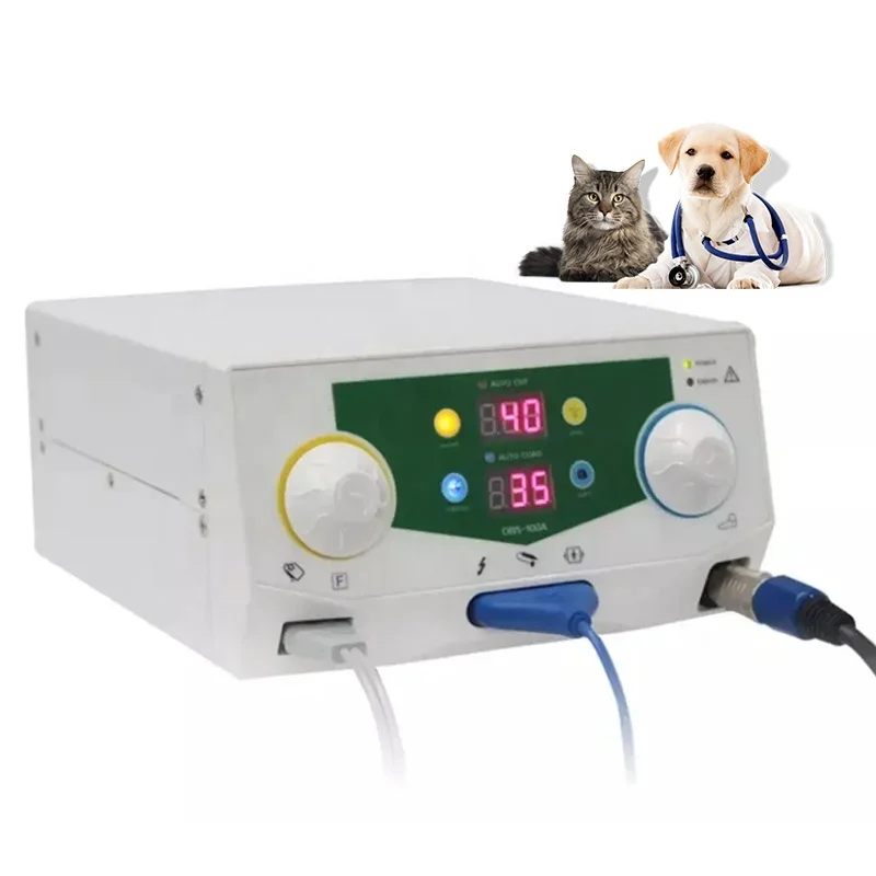 

Vet Cautery Machine 100W Electro Coagulator Bipolar Electrobisturi Generator Veterinary Electrocautery Electrosurgical Unit