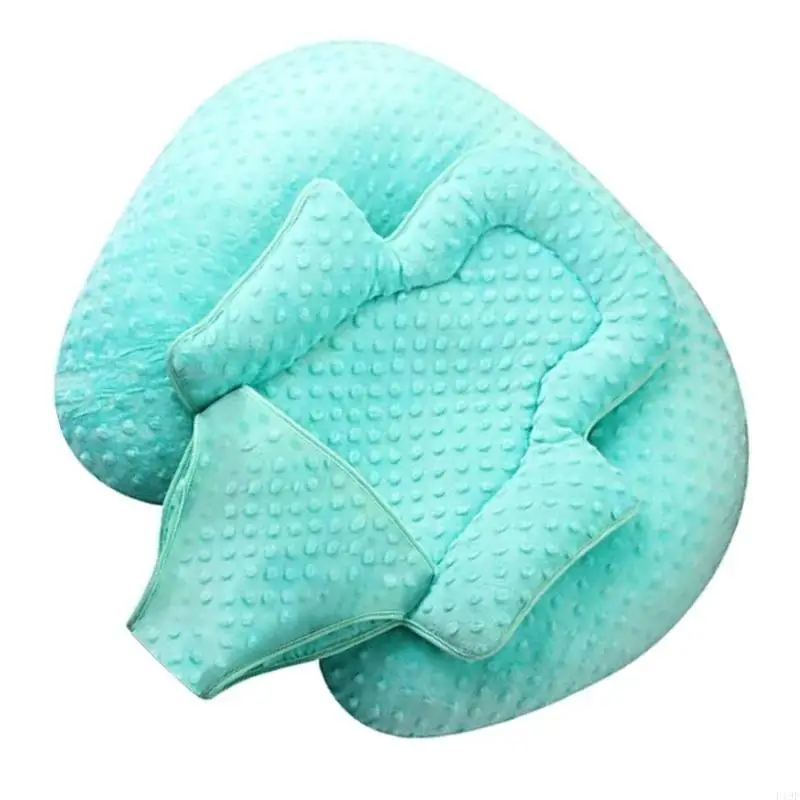 F19F Effective Infant Feeding Support Fashionable Baby Feeding Support Soft & Easy to Clean Pillow Suitable for Infants 0 12