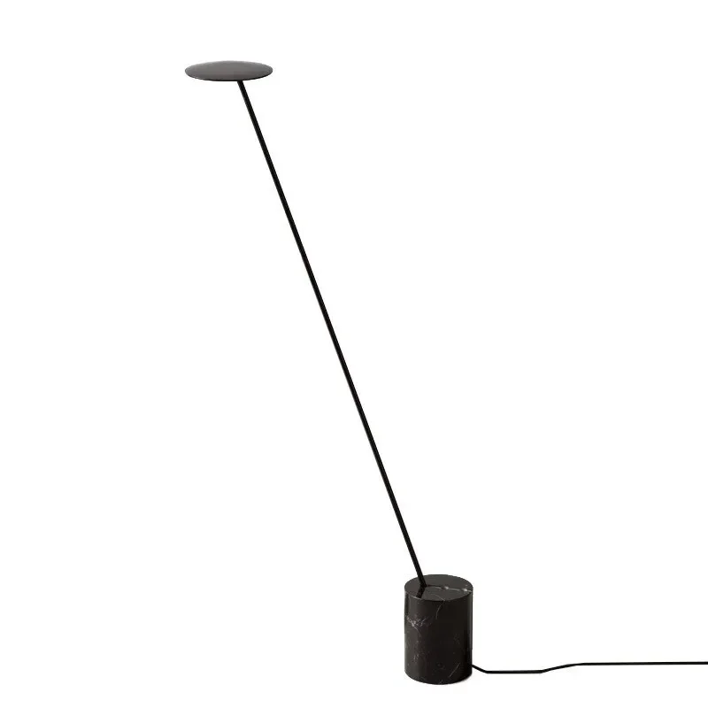 

Postmodern minimalist creative marble living room geometric line lamp bedside bedroom designer model room floor lamp