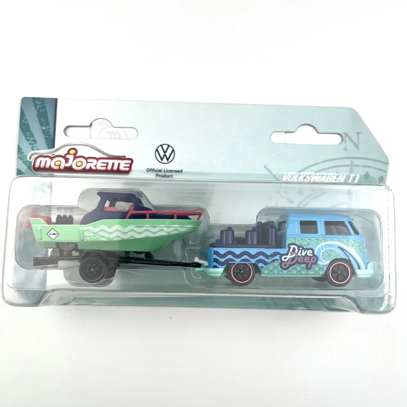 Majorette 1/64 T1 PICK UP trailer Diecast Model Car Kids Toys Gift