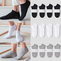 5/10/20 Pairs Unisex Comfort-Fit Ankle Socks For All, Breathable & Lightweight - Ideal For Sports & Daily Wear