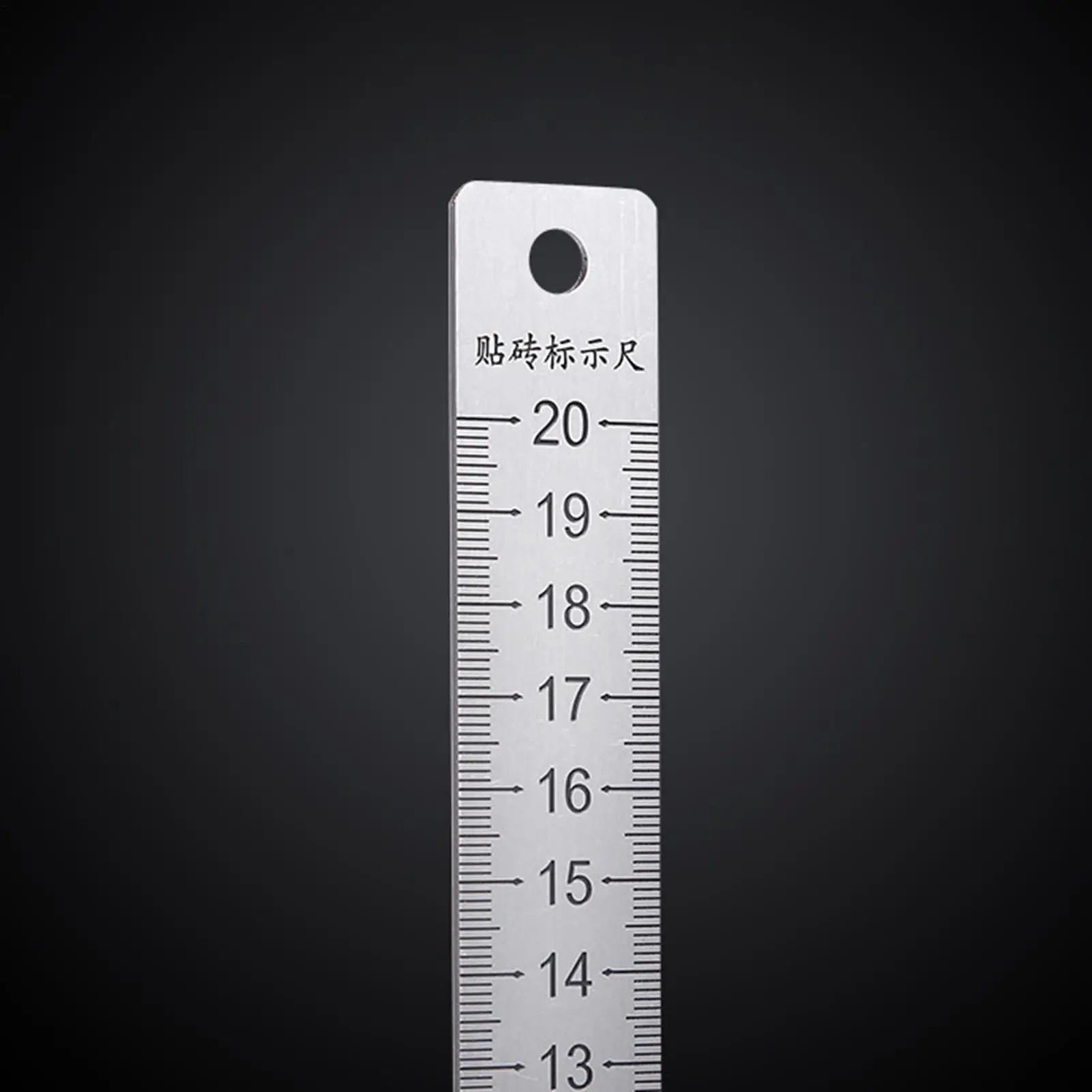 

Устройство для выравнивания плитки из нержавеющей стали, инструмент для выравнивания по высоте, противоскользящая линейка для позиционирования горизонтальных линий, для измерения