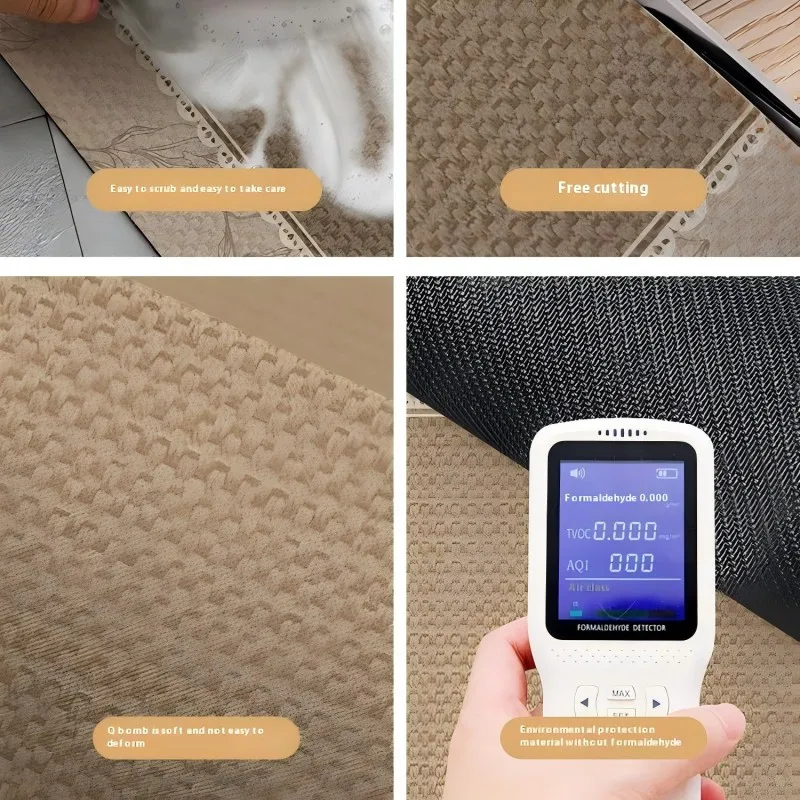 VIKAMA Modern Marble Kitchen Countertop Drainage Mat Diatomaceous Earth Absorbent Mats Dish Drying Mats Wash-Free Bar Coasters