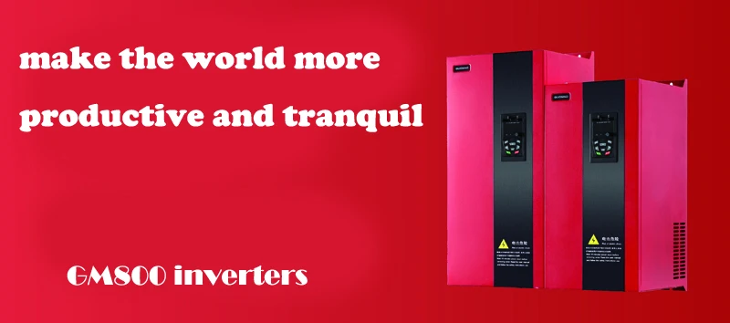 Konverter Frekuensi Tiga Fasa Satu Fasa GM800 220v 380v Pengatur Kecepatan Motor