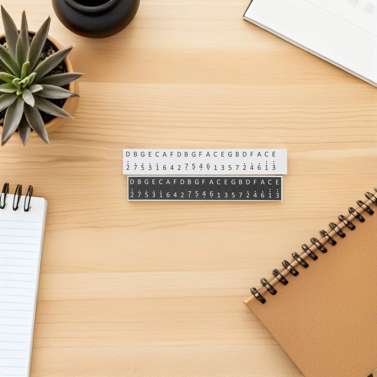 6Pcs Kalimba Staff Decals Clear 17 Key Thumb Piano Note Stickers Beginners Musical Training Practice Labels Kalimba Stickers