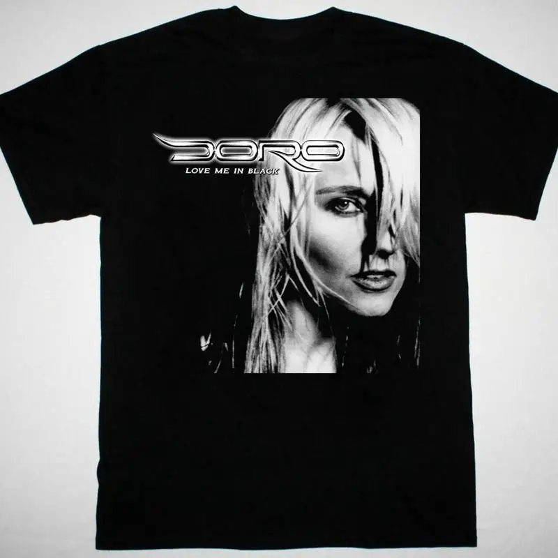Sale Doro Love Me In Black T Shirt Cotton All Sizes