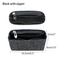 black with zipper