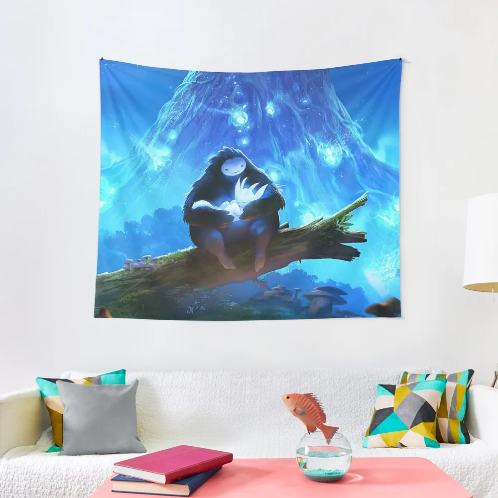 

Ori and the Blind Forest Tapestry Wall Hangings Decoration Decoration Aesthetic Tapestry