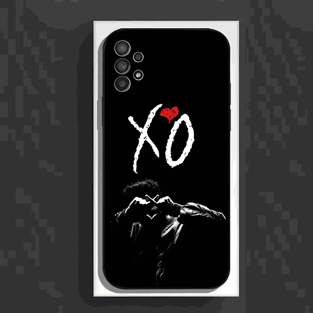 The W-Weeknd A-Album Phone Case For Samsung Galaxy A13,A21s,A22,A31,A32,A52,A53,A71,A80,A91 Soft Black Cover