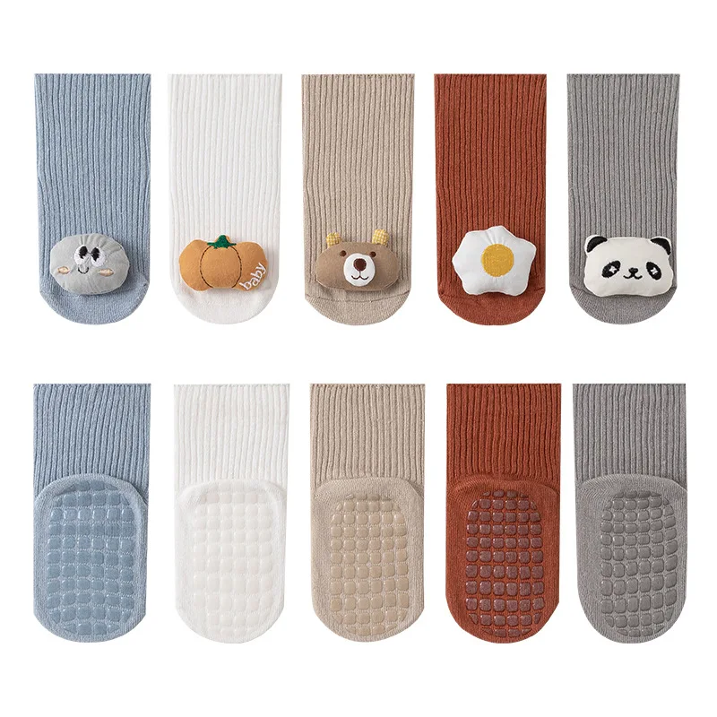 Lovely Baby Floor Socks Animal Sunshine Cartoon Socks Warm Anti-skid Toddler Socks Unisex Boy Girl