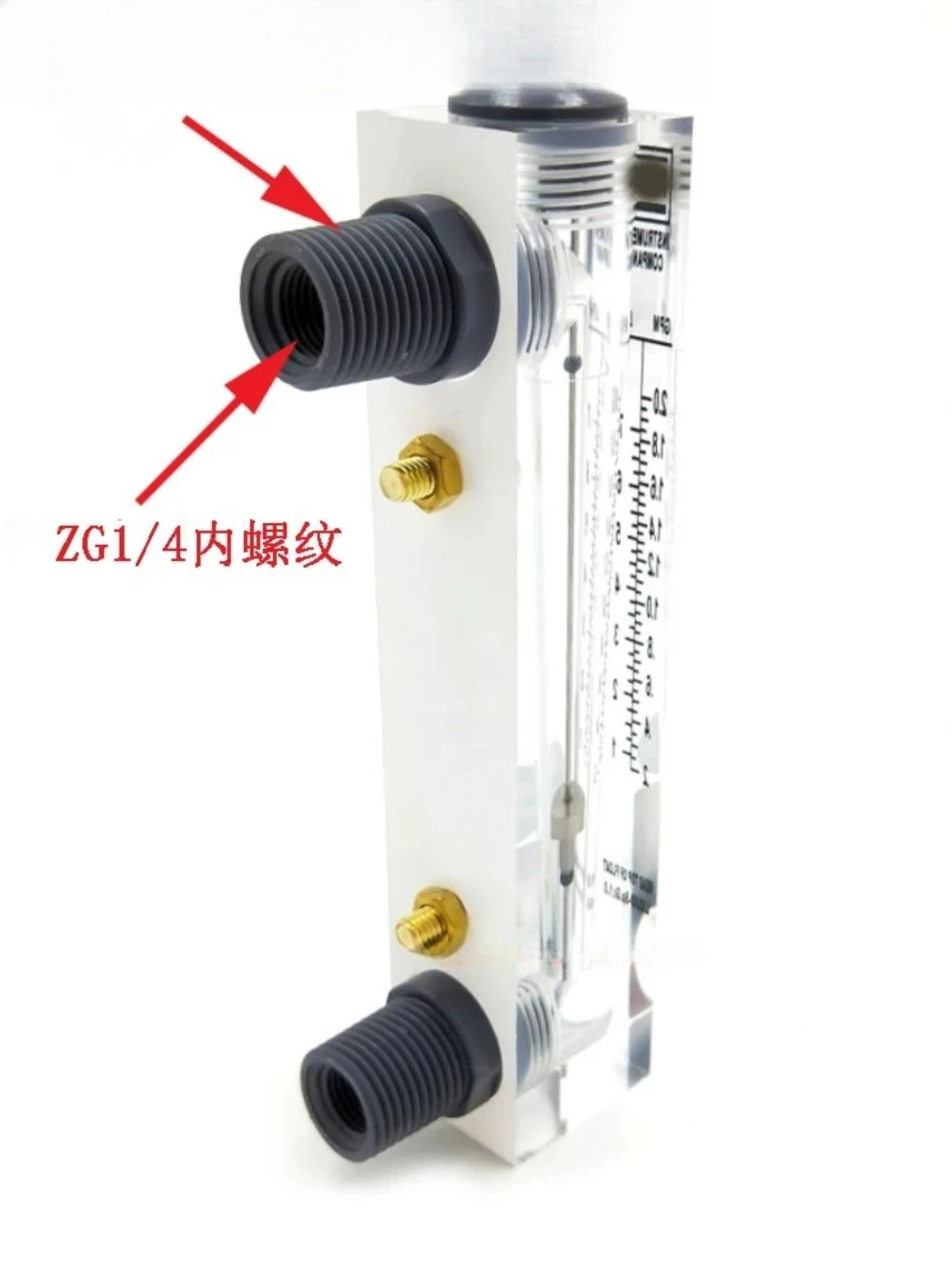 Flussometro Flussometro galleggiante acqua Gas LZM-15 Serie LZT-1005M Flusso da pannello
