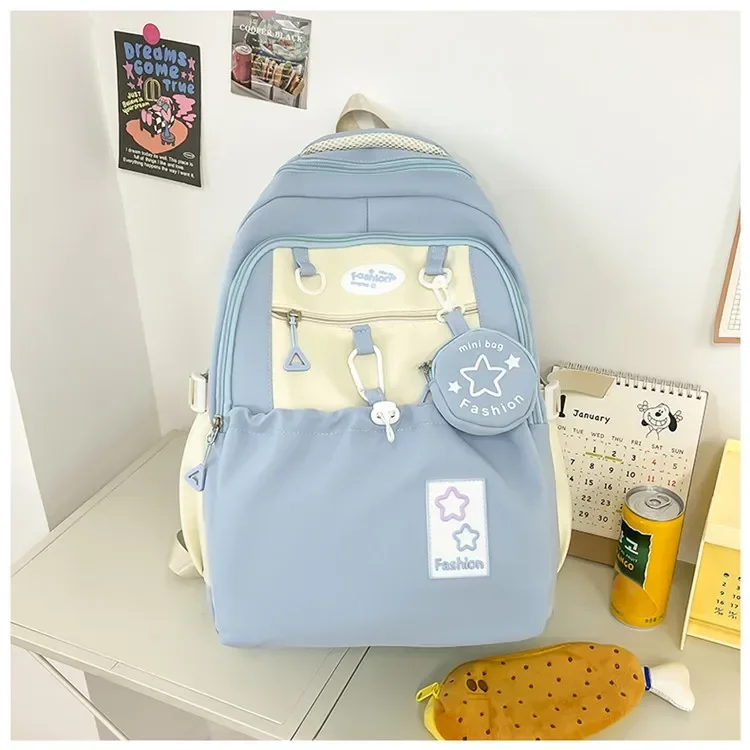 Large Capacity Cute Girl Backpack High Beauty 2025 New High School and Middle Mochilas Escolares School Students Backpack