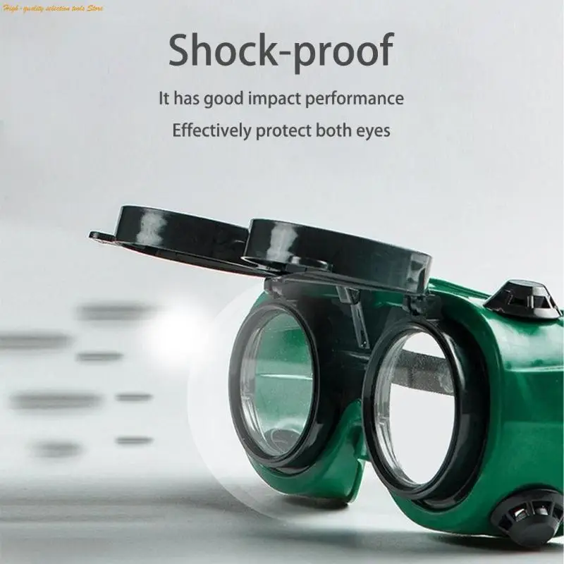 203F Welding Safety Glass Up Design Goggles Polycarbonates lens Impact Resistant