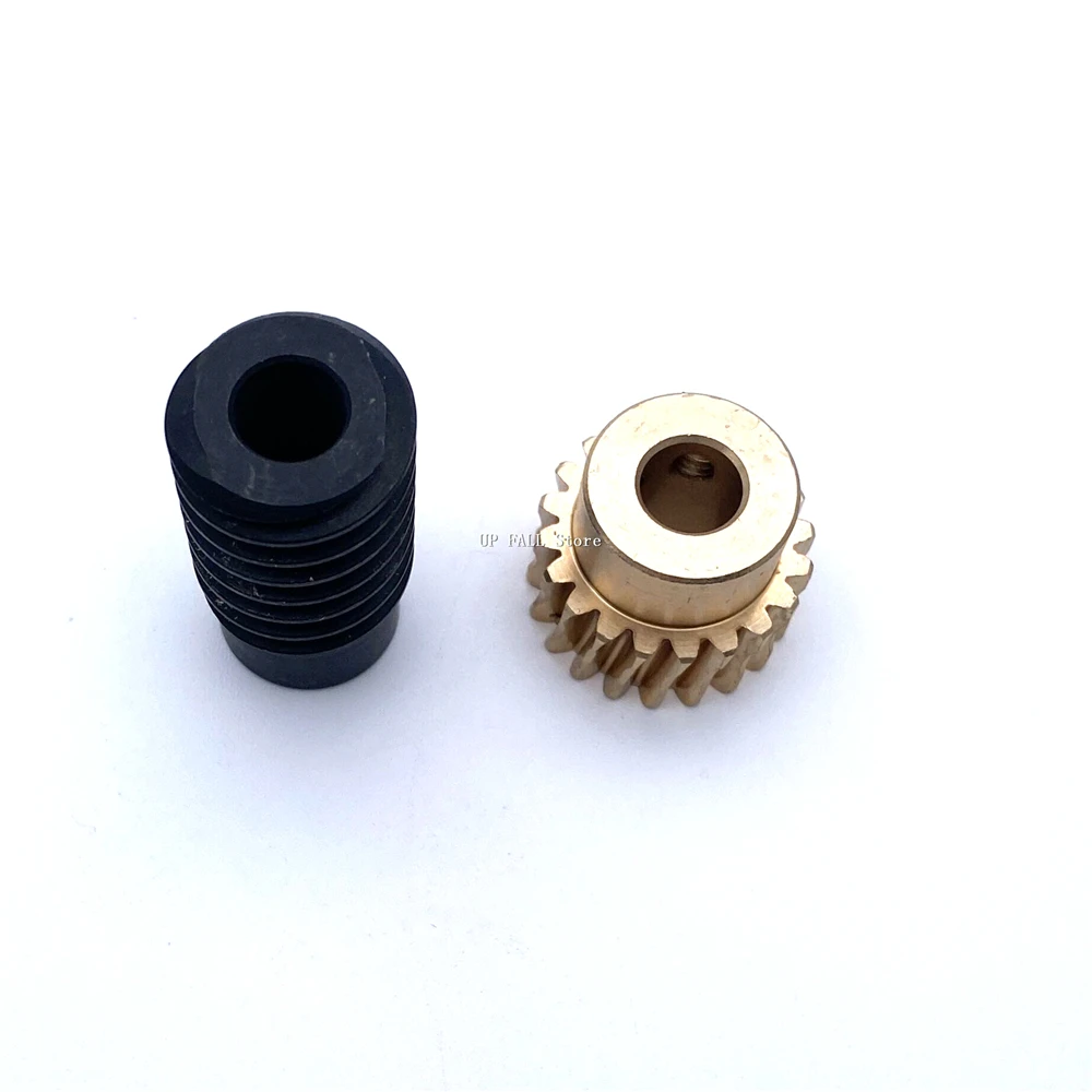 Juego de reductor de engranaje helicoidal de 1M autoblocante 1:10 1:20 6MM 8MM ángulo recto caja de cambios de marcha atrás engranaje de esquina
