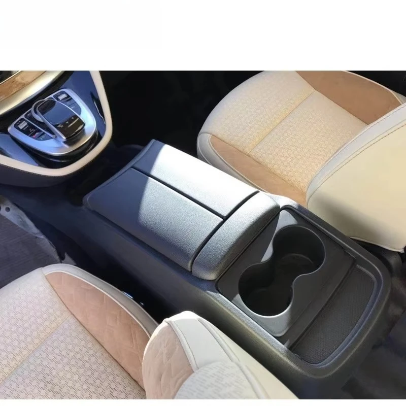 W447 Armrest Fit for V-class 2017-2019year Vito Armrest with Airfrigeratory Black and Cream Colored Made in Japan