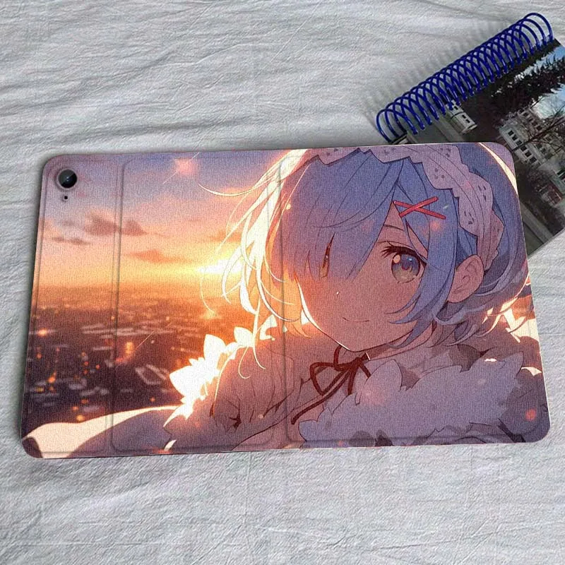 

Rem Art Cartoon Anime For Samsung Galaxy Tab A7 A A8 A9 A11 S6 S11 10.1 10.4 10.5 Inch Lite PLus Tablet Case