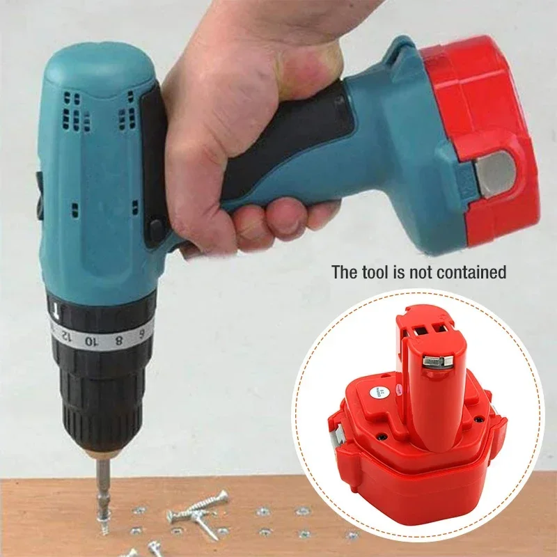 

Ni-CD аккумулятор для электроинструмента 12 В, 12800 мАч, 12 В, аккумулятор для аккумуляторной дрели-отвертки для Makita 1420 1433 1434 1435 6337D